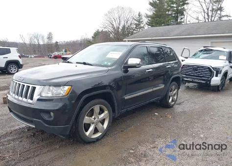 2013 Jeep Grand Cherokee Overland from USA, damaged, VIN 1C4RJFCT2DC525689